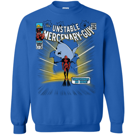 Sweatshirts Royal / Small No More Crewneck Sweatshirt