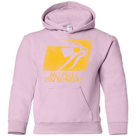 Sweatshirts Light Pink / YS No Post On Sunday Youth Hoodie