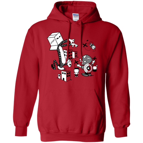 Sweatshirts Red / Small No Strings Attached Pullover Hoodie