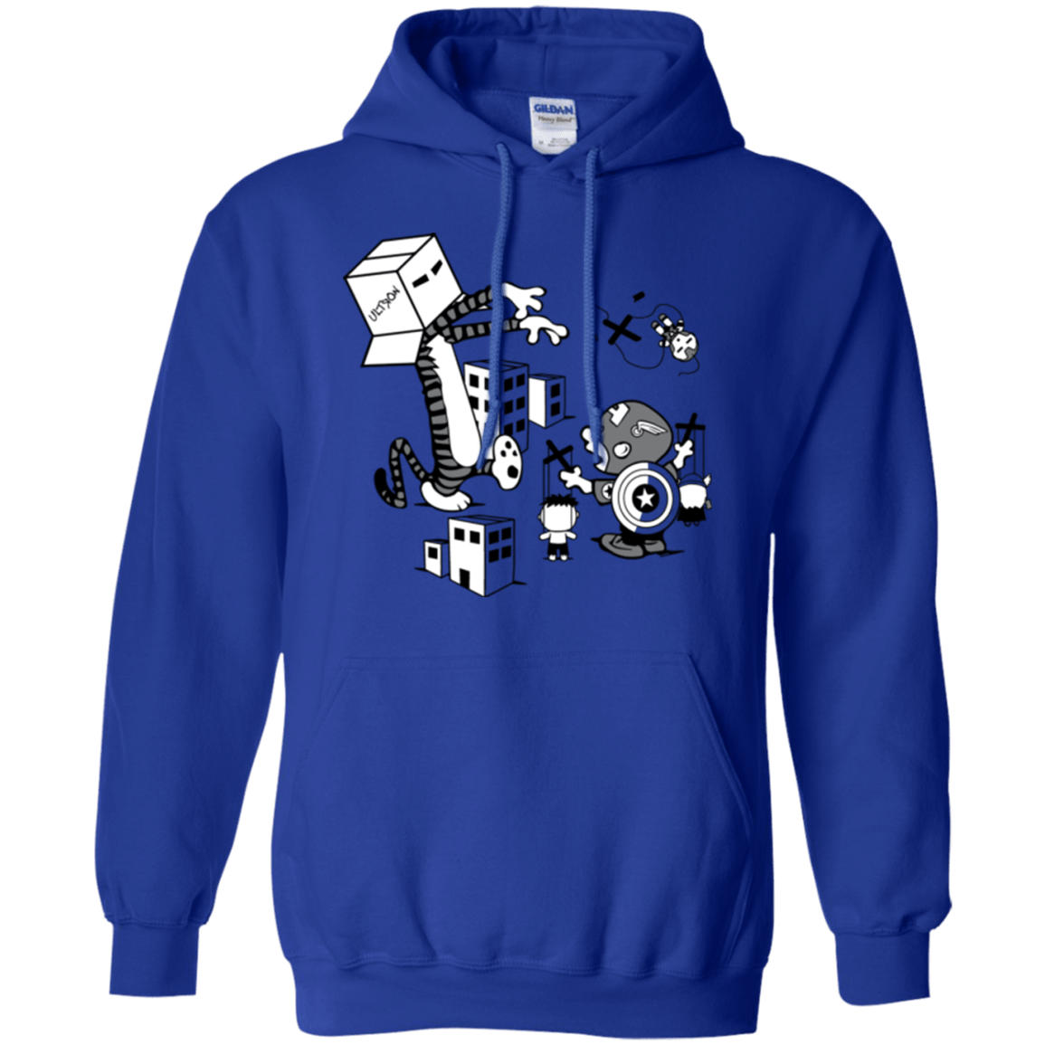 Sweatshirts Royal / Small No Strings Attached Pullover Hoodie