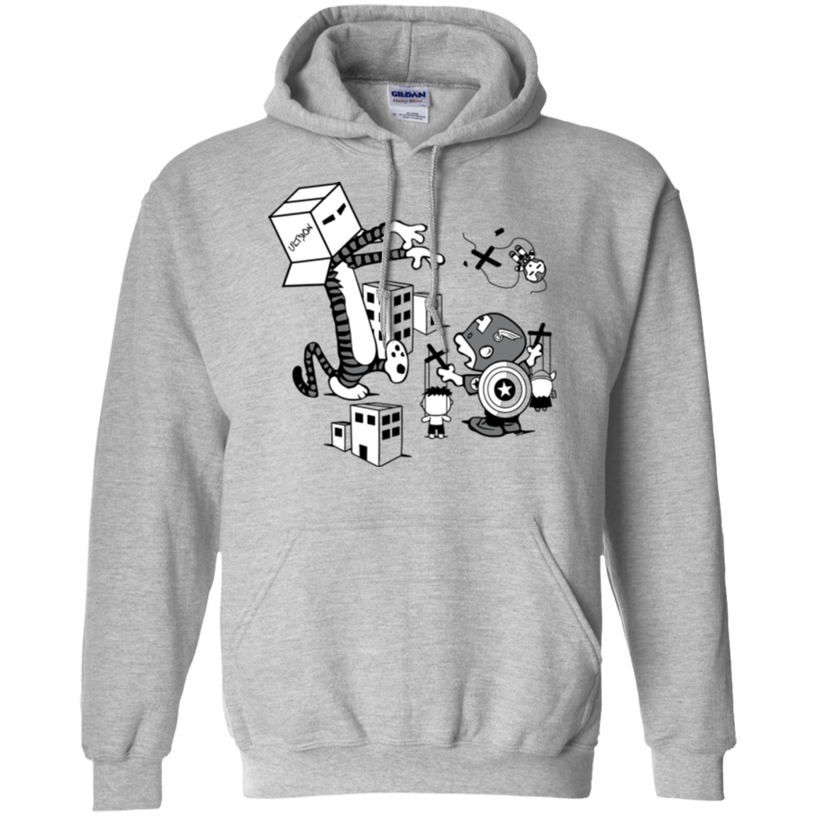 Sweatshirts Sport Grey / Small No Strings Attached Pullover Hoodie