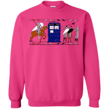 Sweatshirts Heliconia / S Nocens Lupus Tardis in the Bayeux Tapestry Crewneck Sweatshirt