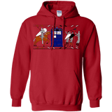 Sweatshirts Red / S Nocens Lupus Tardis in the Bayeux Tapestry Pullover Hoodie