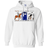 Sweatshirts White / S Nocens Lupus Tardis in the Bayeux Tapestry Pullover Hoodie