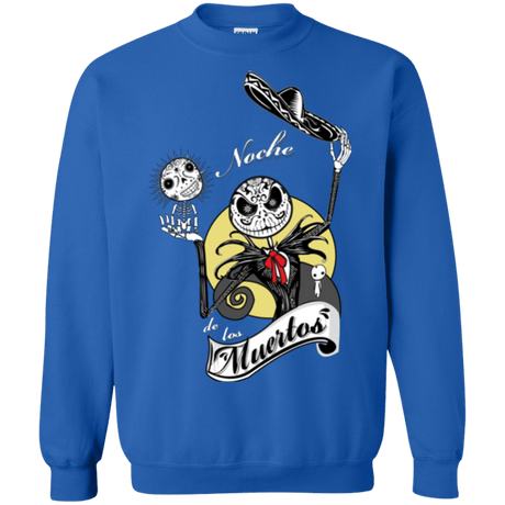 Sweatshirts Royal / Small Noche de los Muertos Crewneck Sweatshirt