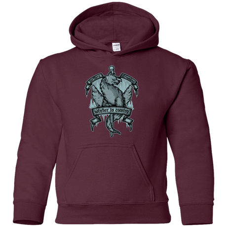 Sweatshirts Maroon / YS Northern Direwolves Youth Hoodie