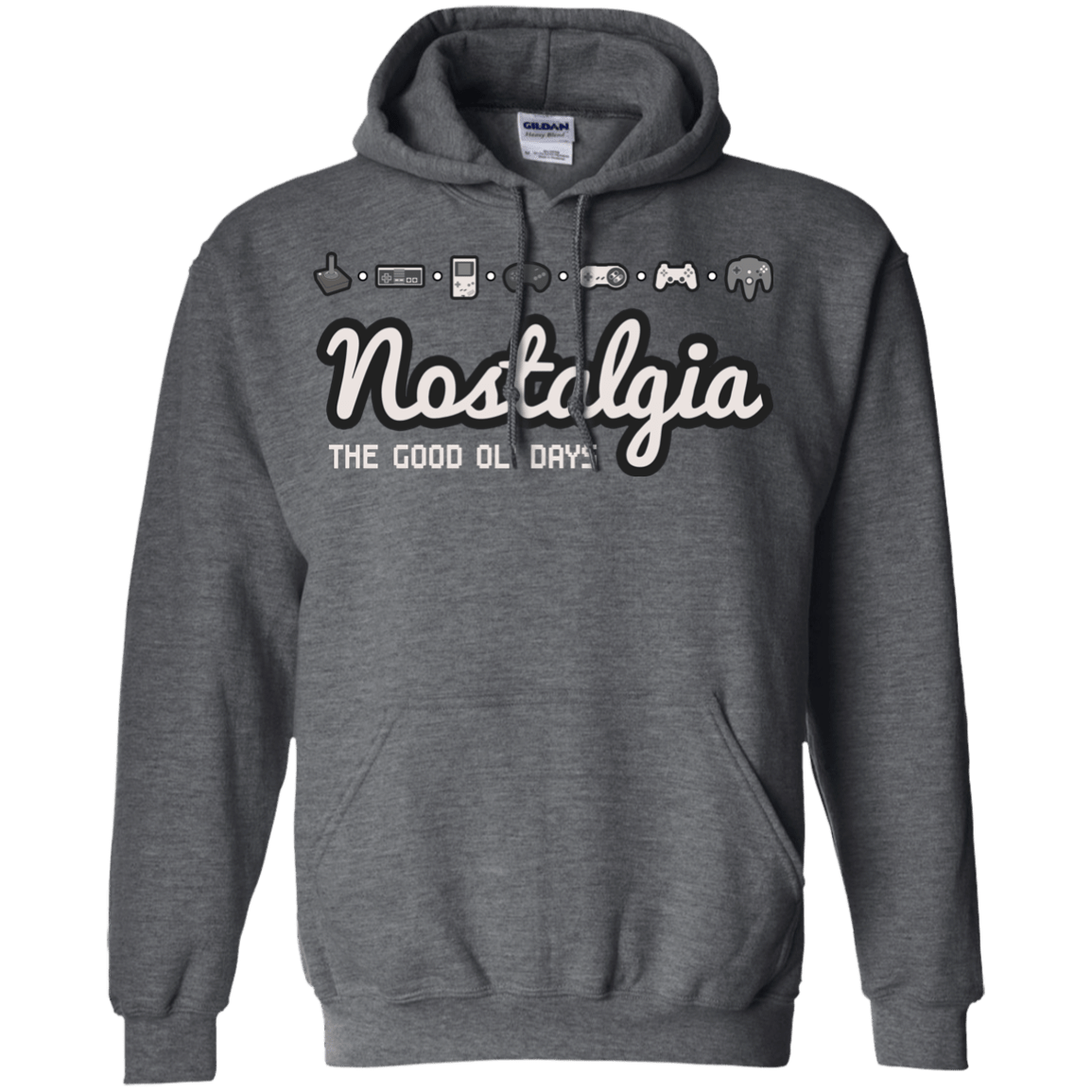 Sweatshirts Dark Heather / Small Nostalgia Pullover Hoodie