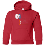 Sweatshirts Red / YS Not a Simply Portal Youth Hoodie