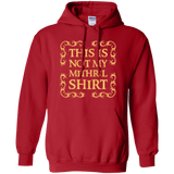 Sweatshirts Red / Small Not my shirt Pullover Hoodie