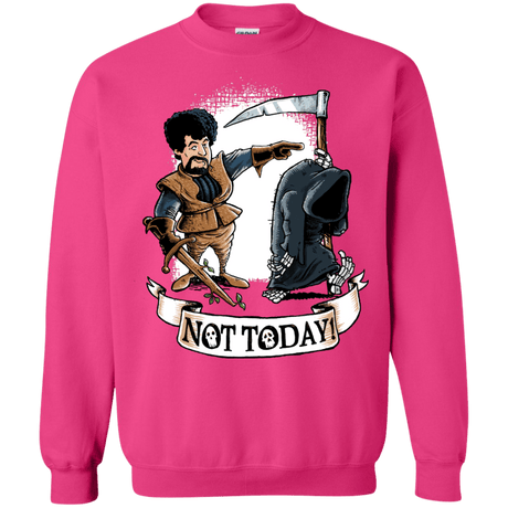 Sweatshirts Heliconia / Small Not Today Crewneck Sweatshirt