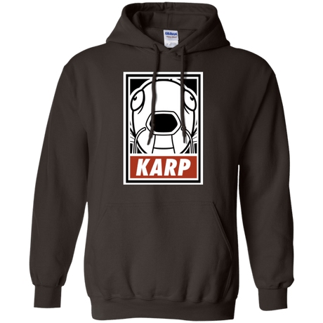 Sweatshirts Dark Chocolate / Small Obey Karp Pullover Hoodie