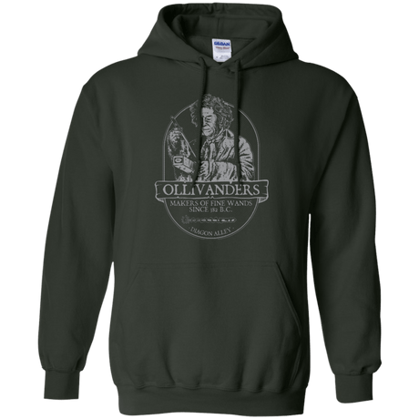 Sweatshirts Forest Green / Small Ollivanders Fine Wands Pullover Hoodie