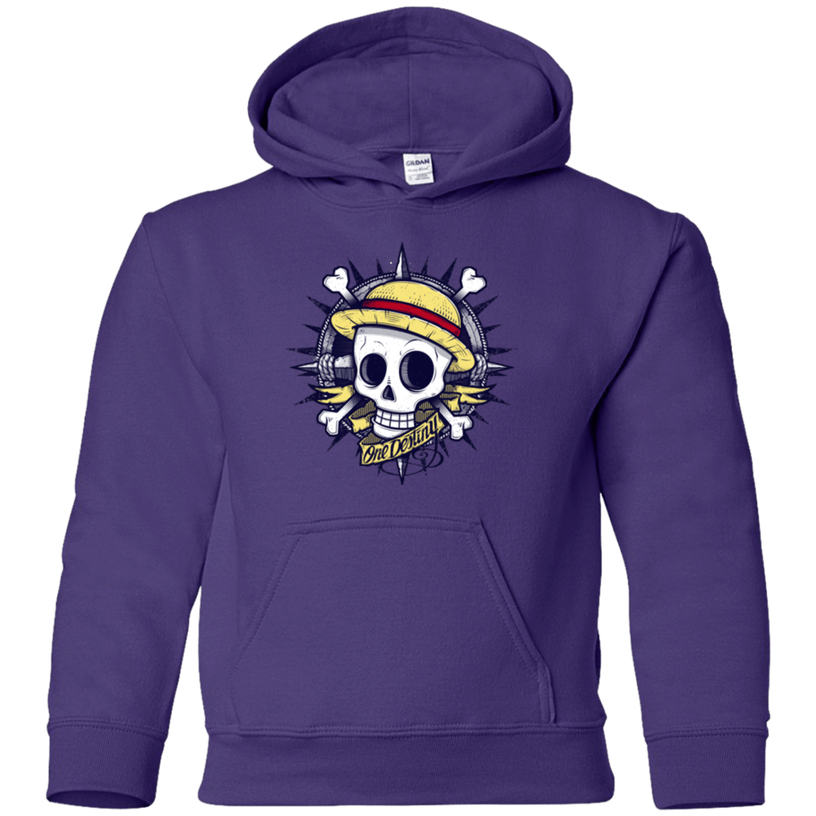 Sweatshirts Purple / YS One Destiny Youth Hoodie