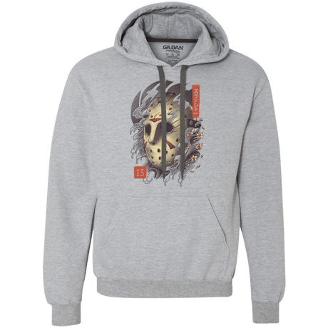 Sweatshirts Sport Grey / S Oni Jason Mask Premium Fleece Hoodie