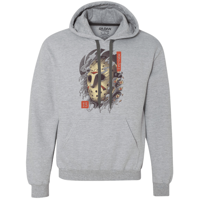 Sweatshirts Sport Grey / S Oni Jason Mask Premium Fleece Hoodie