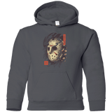 Sweatshirts Charcoal / YS Oni Jason Mask Youth Hoodie
