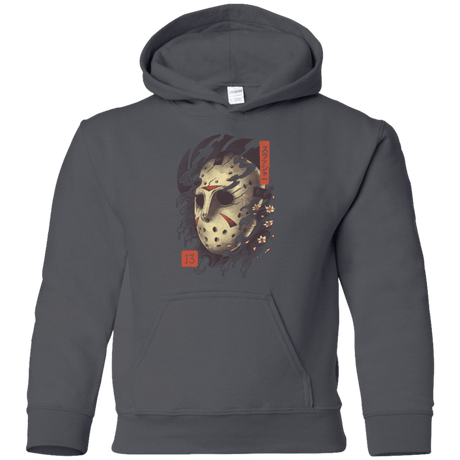Sweatshirts Charcoal / YS Oni Jason Mask Youth Hoodie