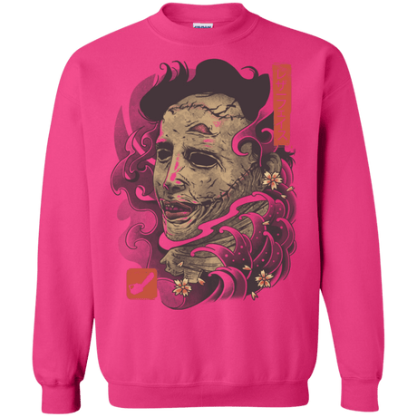 Sweatshirts Heliconia / S Oni Leather Mask Crewneck Sweatshirt