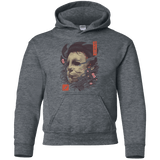 Sweatshirts Dark Heather / YS Oni Slasher Mask Youth Hoodie