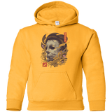 Sweatshirts Gold / YS Oni Slasher Mask Youth Hoodie