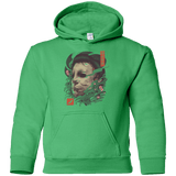 Sweatshirts Irish Green / YS Oni Slasher Mask Youth Hoodie