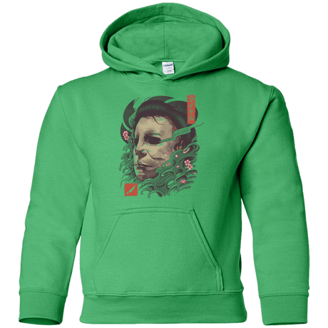 Sweatshirts Irish Green / YS Oni Slasher Mask Youth Hoodie