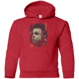 Sweatshirts Red / YS Oni Slasher Mask Youth Hoodie