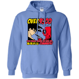 Sweatshirts Carolina Blue / Small Over 9000 Pullover Hoodie