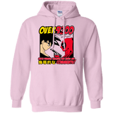 Sweatshirts Light Pink / Small Over 9000 Pullover Hoodie