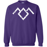Sweatshirts Purple / Small Owl Symbol Crewneck Sweatshirt