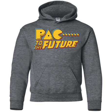 Sweatshirts Dark Heather / YS Pac to the Future Youth Hoodie