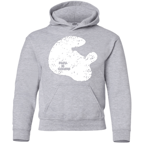 Sweatshirts Sport Grey / YS Papa Is Coming Youth Hoodie
