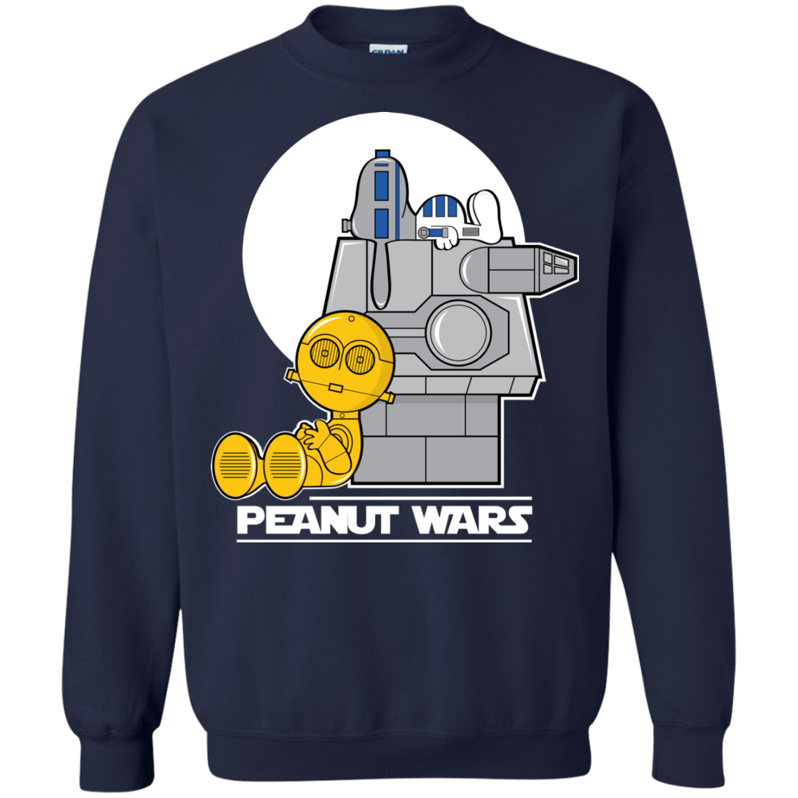 Sweatshirts Navy / Small Peanut Wars Crewneck Sweatshirt