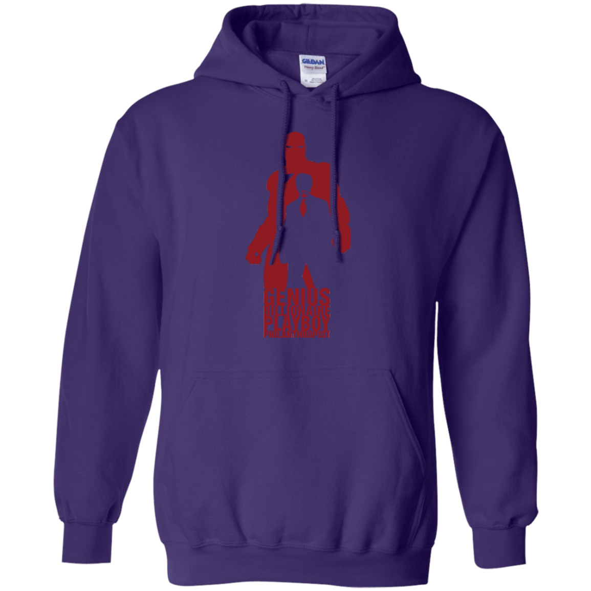 Sweatshirts Purple / Small Philanthropist Club Pullover Hoodie