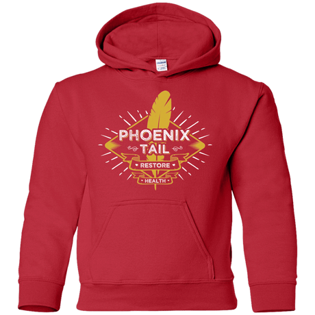Sweatshirts Red / YS Phoenix Tail Youth Hoodie