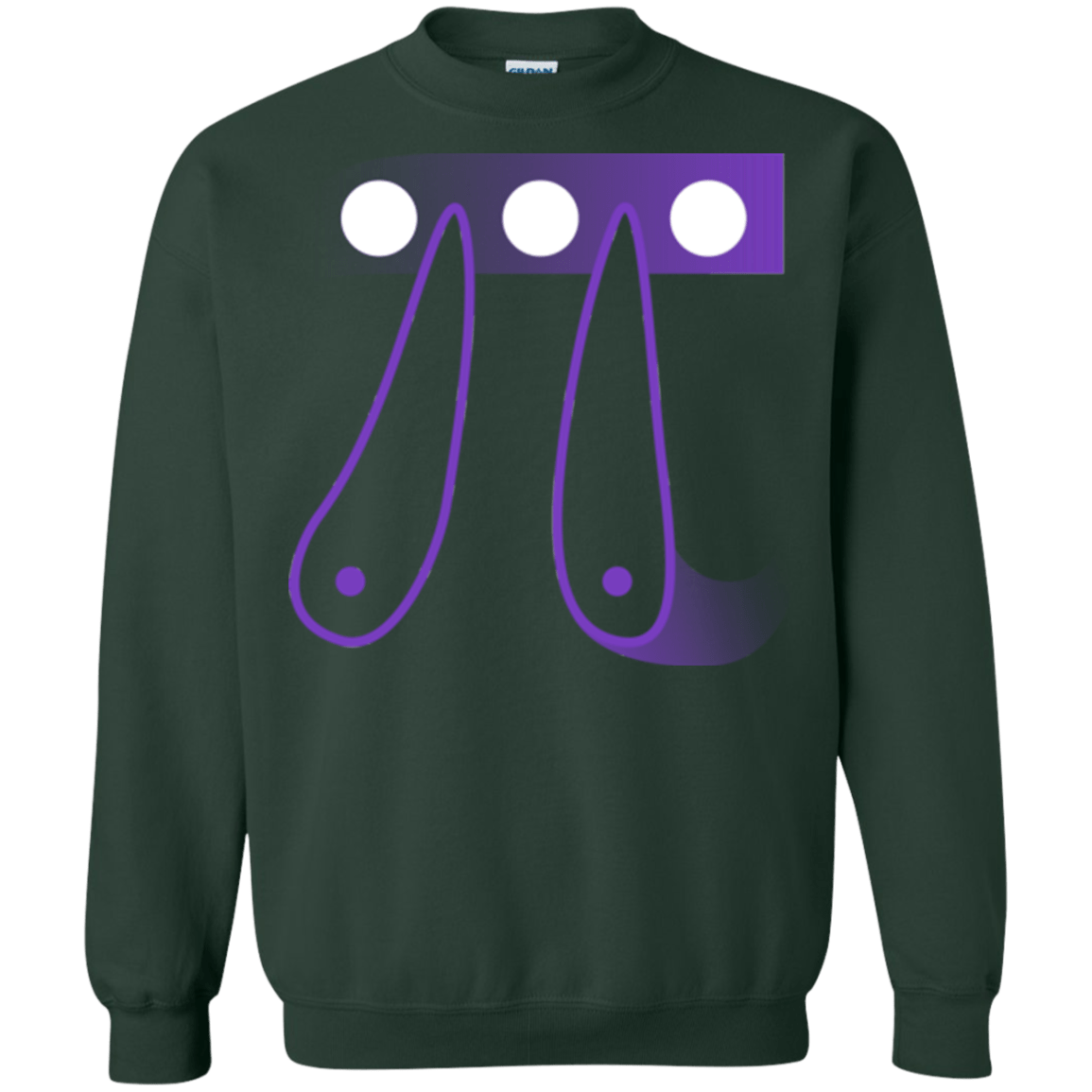 Sweatshirts Forest Green / Small Pi Ball Crewneck Sweatshirt