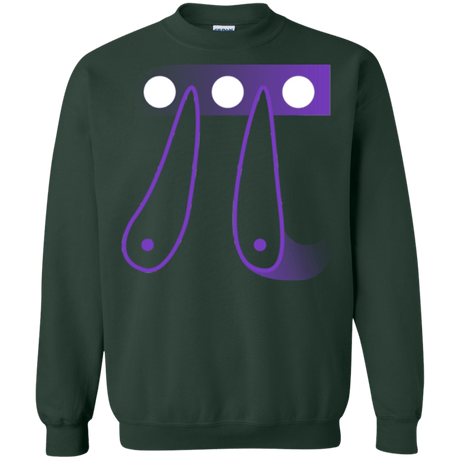 Sweatshirts Forest Green / Small Pi Ball Crewneck Sweatshirt