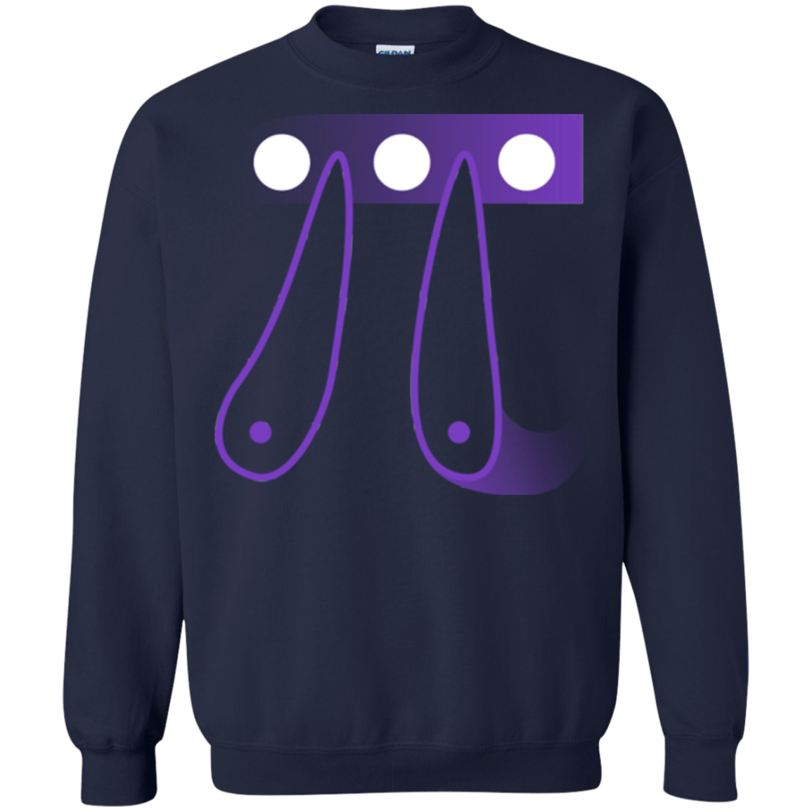 Sweatshirts Navy / Small Pi Ball Crewneck Sweatshirt