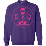 Sweatshirts Purple / Small Pink Power Crewneck Sweatshirt