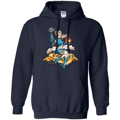 Sweatshirts Navy / Small PINUP SAMUS Pullover Hoodie