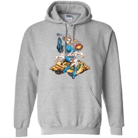 Sweatshirts Sport Grey / Small PINUP SAMUS Pullover Hoodie