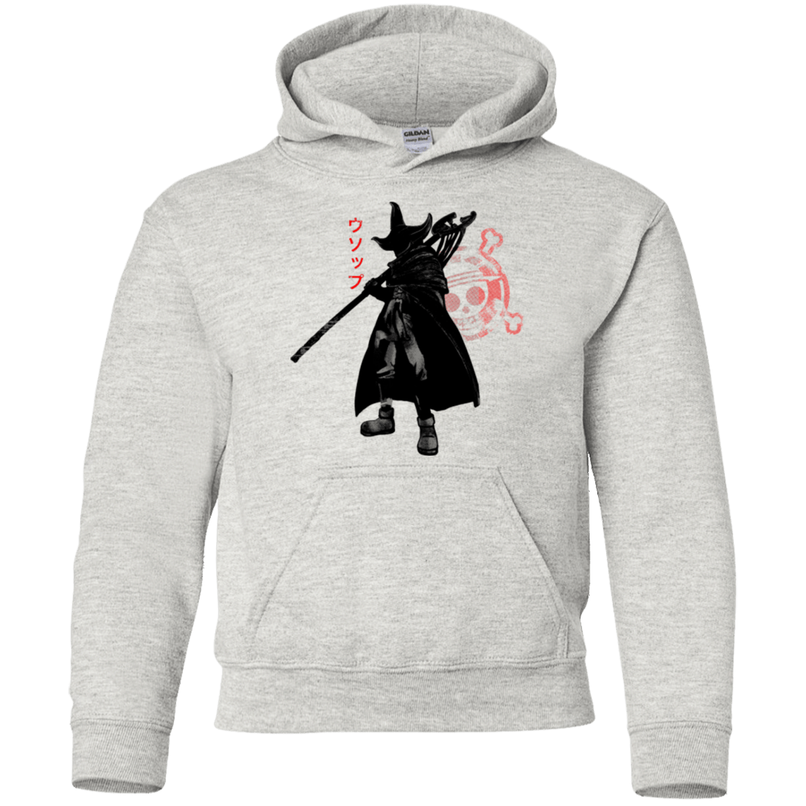 Sweatshirts Ash / YS Pirate sniper Youth Hoodie