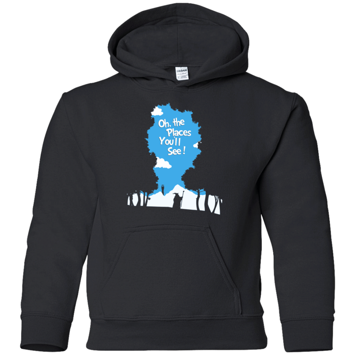 Sweatshirts Black / YS Places Youll See Youth Hoodie