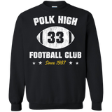 Sweatshirts Black / Small Polk High Football Crewneck Sweatshirt