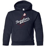 Sweatshirts Navy / YS Popplers Youth Hoodie