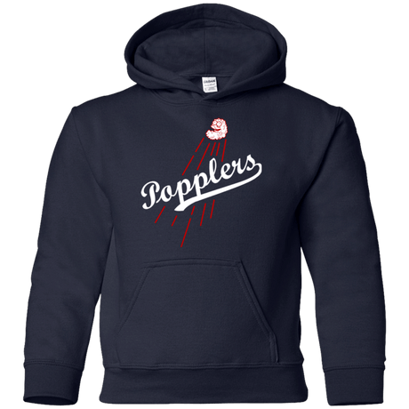 Sweatshirts Navy / YS Popplers Youth Hoodie
