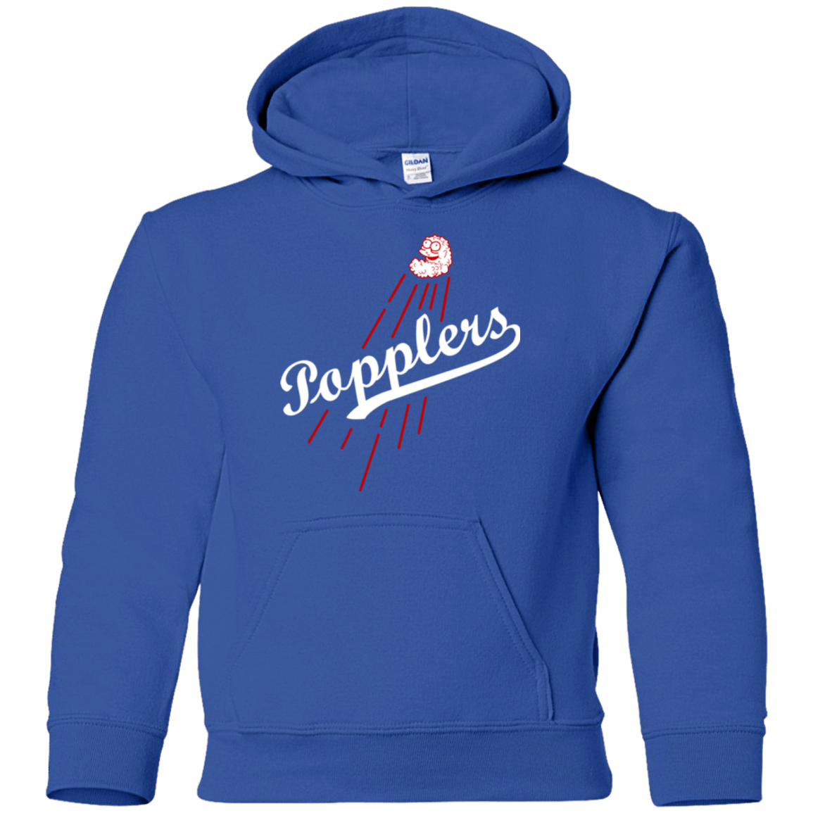 Sweatshirts Royal / YS Popplers Youth Hoodie