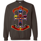 Sweatshirts Dark Chocolate / Small Power N Rangers Crewneck Sweatshirt