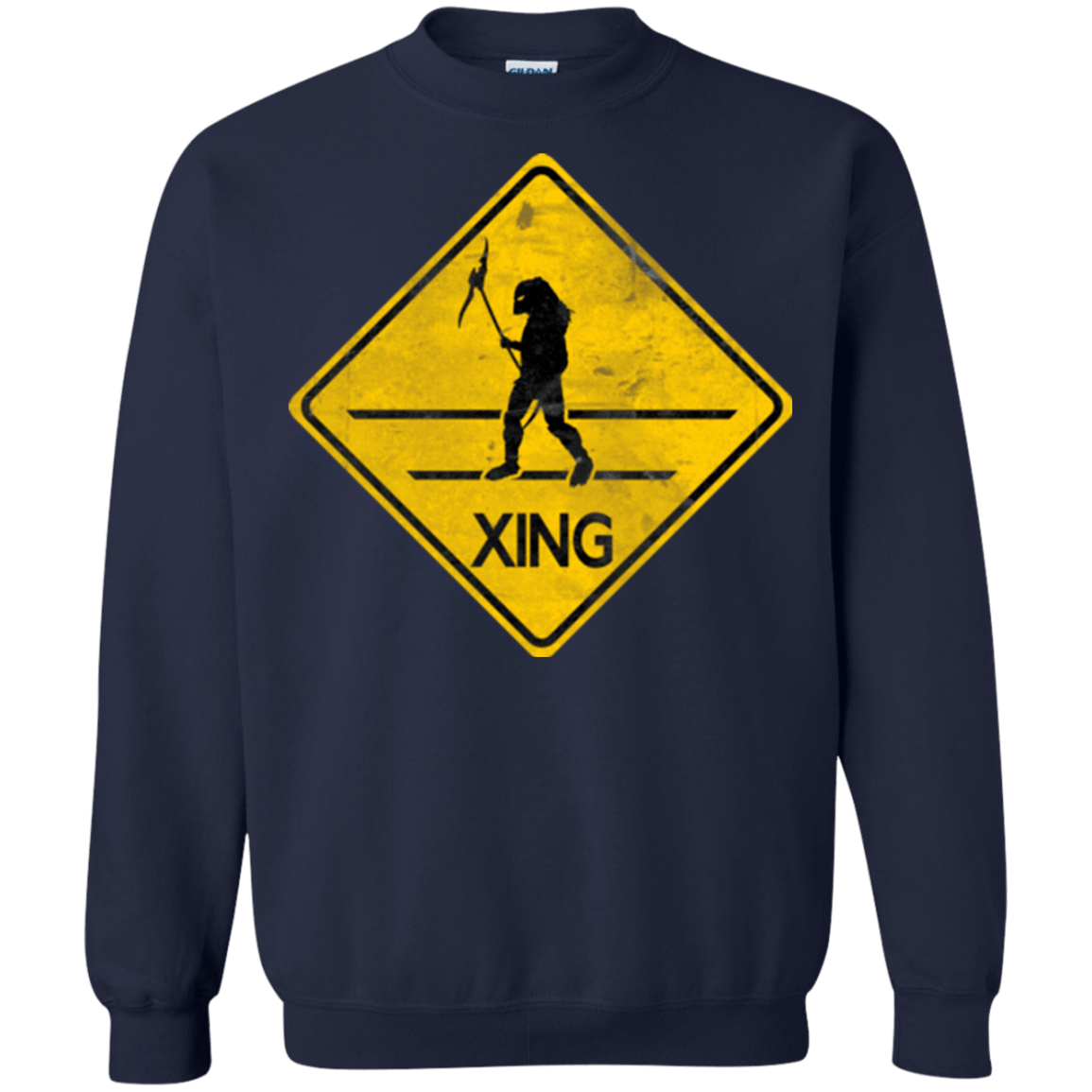 Sweatshirts Navy / Small Predator Crossing Crewneck Sweatshirt