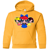 Sweatshirts Gold / YS Princess Puff Girls Youth Hoodie